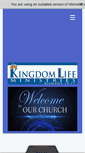 Mobile Screenshot of kingdomlifecogic.com